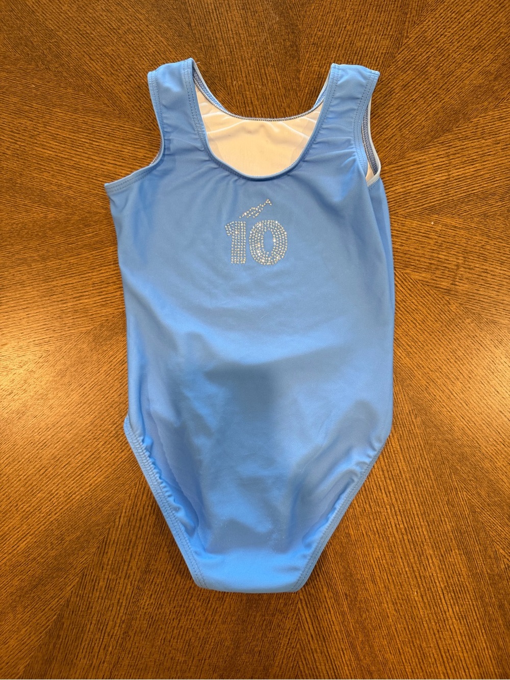 Destria Blue Rhinestone Leotard — CS - Picture 4 of 5